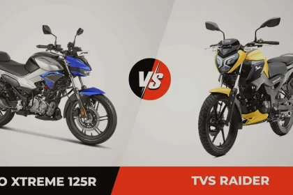 Hero Xtreme 125R Vs TVS Raider 125